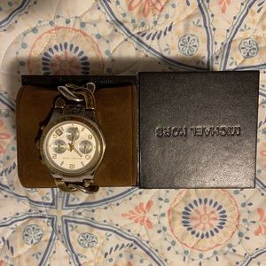 Michael Khors Two Tone Gold/Silver Watch